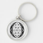 monogram "O" Sleutelhanger (Voorkant)