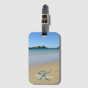 Monogram Ocean Beach Bagagelabel