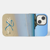 Monogram Ocean Beach Case-Mate iPhone 13 Hoesje (Achterkant horizontaal)