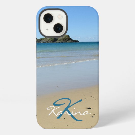 Monogram Ocean Beach Case-Mate iPhone 13 Hoesje (Achterkant)