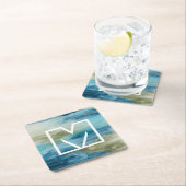 Monogram | Ocean Flow II Kartonnen Onderzetters (Insitu)