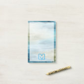 Monogram | Ocean Flow II Post-it® Notes (Op bureau)