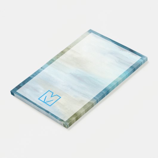 Monogram | Ocean Flow II Post-it® Notes (Schuin)