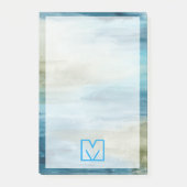 Monogram | Ocean Flow II Post-it® Notes (Voorkant)