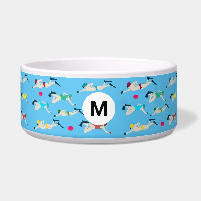 Monogram Octopush Voerbakje (Voorkant)