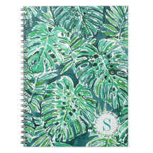 Monogram OERWOUD VIBES Green Tropical Monstera