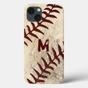 MONOGRAM of Jersey NUMBER Baseball Phone Case