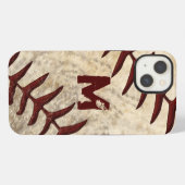 MONOGRAM of Jersey NUMMER honkbal telefoonhoes iPhone Hoesje (Achterkant horizontaal)