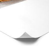 Monogram of voeg de Foto's Van Bedrijfs QR van de  Poster (Hoek)