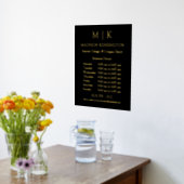 Monogram of voeg Logo Business Gold toe Folie Afdrukken (Laag (Keuken))