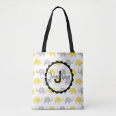Monogram Olifant Baby Bag Tote Bag (Voorkant)