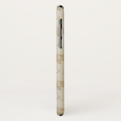 Monogram | Olifant Khaki Caravan Patroon Case-Mate iPhone Case (Achterkant/links)