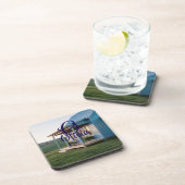 Monogram Olivia Blue House Onderzetter Set (Rechterzijde)