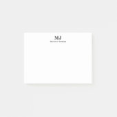 Monogram om aanbieding te doen Post Deze notities Post-it® Notes (Voorkant)