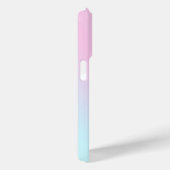 Monogram Ombre Holografisch Roze Meisje Gepersonal Case-Mate iPhone Case (Achterkant / Rechts)