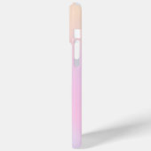 Monogram Ombre Holografisch Roze Meisjesachtig Gep Case-Mate iPhone Case (Achterkant / Links)