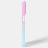 Monogram Ombre Holografisch Roze Meisjesachtig Gep Case-Mate iPhone Case (Achterkant / Rechts)