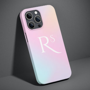 Monogram Ombre Holografisch Roze Meisjesachtig Gep Case-Mate iPhone Case