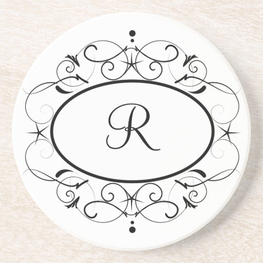 monogram onderzetters (Voorkant)