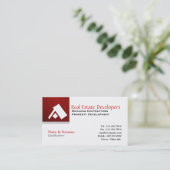 monogram onroerend goed A Visitekaartje (Staand voorkant)