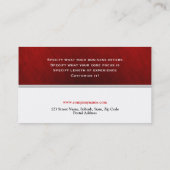 monogram onroerend goed A Visitekaartje (Achterkant)