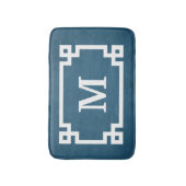 Monogram ontwerp badmat (Voorkant Verticaal)