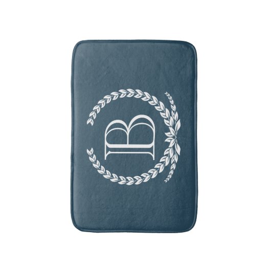 Monogram ontwerp badmat (Voorkant Verticaal)