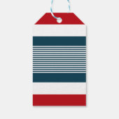 Monogram ontwerp cadeaulabel (Achterkant)