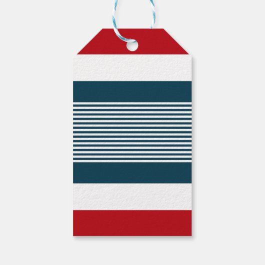 Monogram ontwerp cadeaulabel (Achterkant)