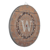 Monogram ontwerp dartbord (Voorkant Links)