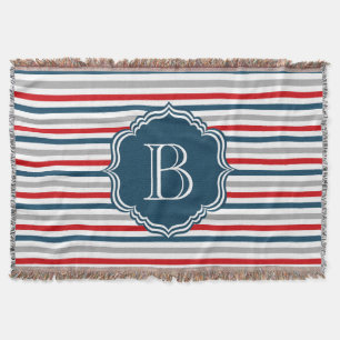 Monogram ontwerp deken