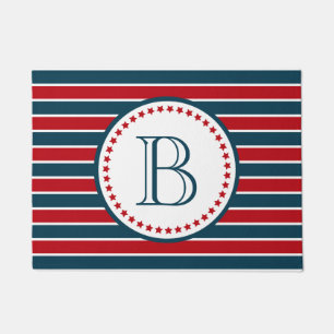 Monogram ontwerp deurmat