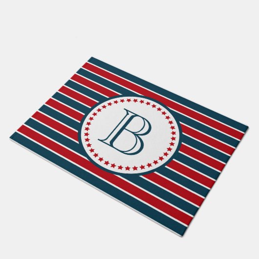 Monogram ontwerp deurmat (Schuin)