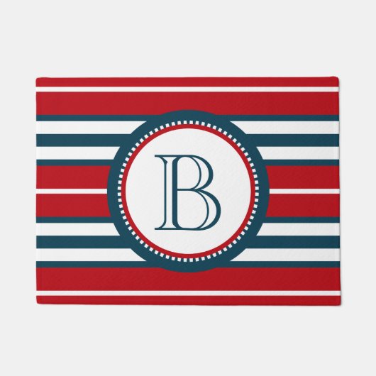 Monogram ontwerp deurmat (Voorkant)