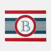 Monogram ontwerp deurmat (Voorkant)