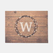 Monogram ontwerp deurmat (Voorkant)