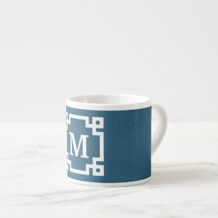 Monogram ontwerp espresso kop