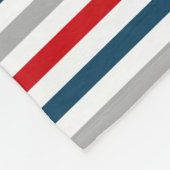 Monogram ontwerp fleece deken (Hoek)