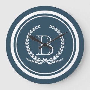 Monogram ontwerp grote klok