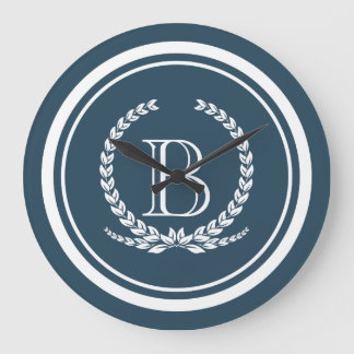 Monogram ontwerp grote klok