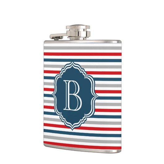 Monogram ontwerp heupfles (Links)