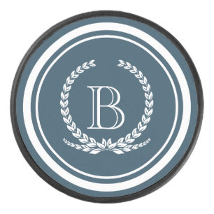 Monogram ontwerp hockey puck
