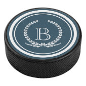 Monogram ontwerp hockey puck (3/4)