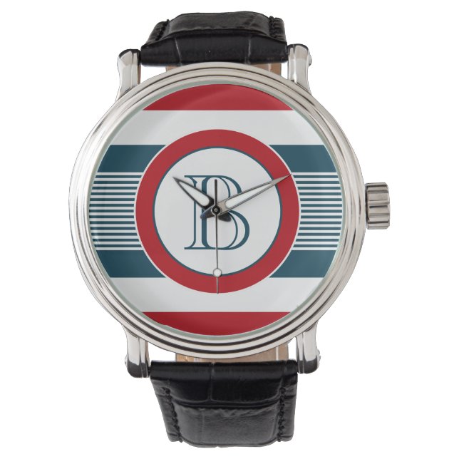 Monogram ontwerp horloge (Voorkant)