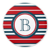 Monogram ontwerp keramische knop (Voorkant)