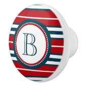 Monogram ontwerp keramische knop (Rechts)