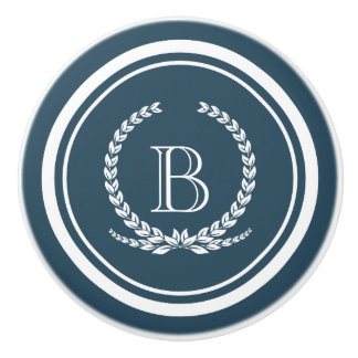 Monogram ontwerp keramische knop