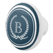 Monogram ontwerp keramische knop (Rechts)