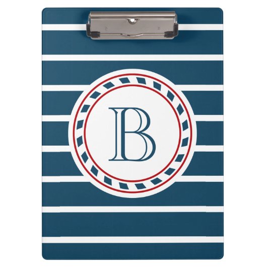 Monogram ontwerp klembord (Voorkant)