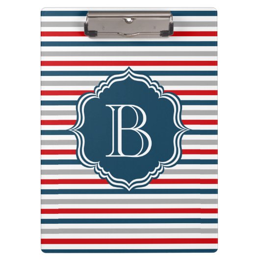 Monogram ontwerp klembord (Voorkant)